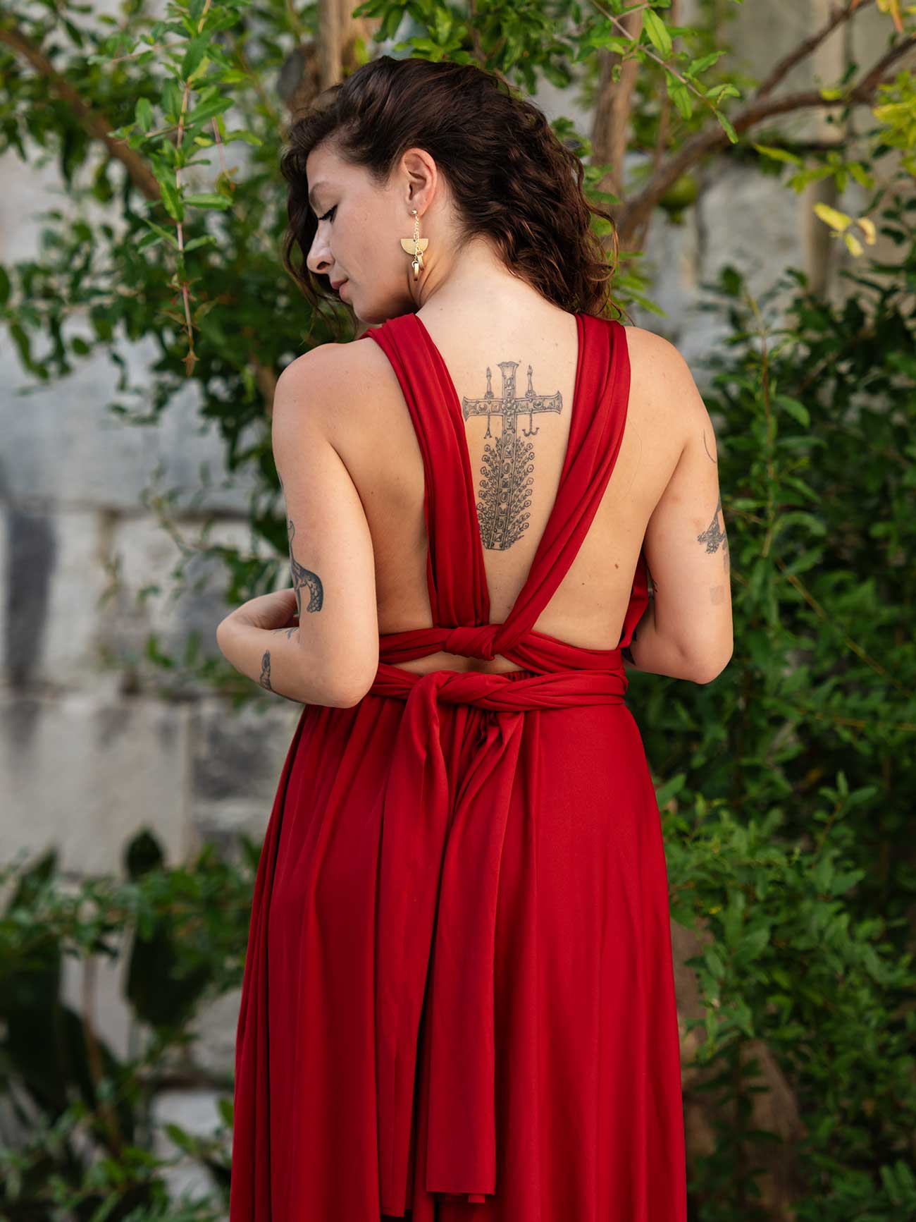 Vestido Convertible Largo Aurora Silk