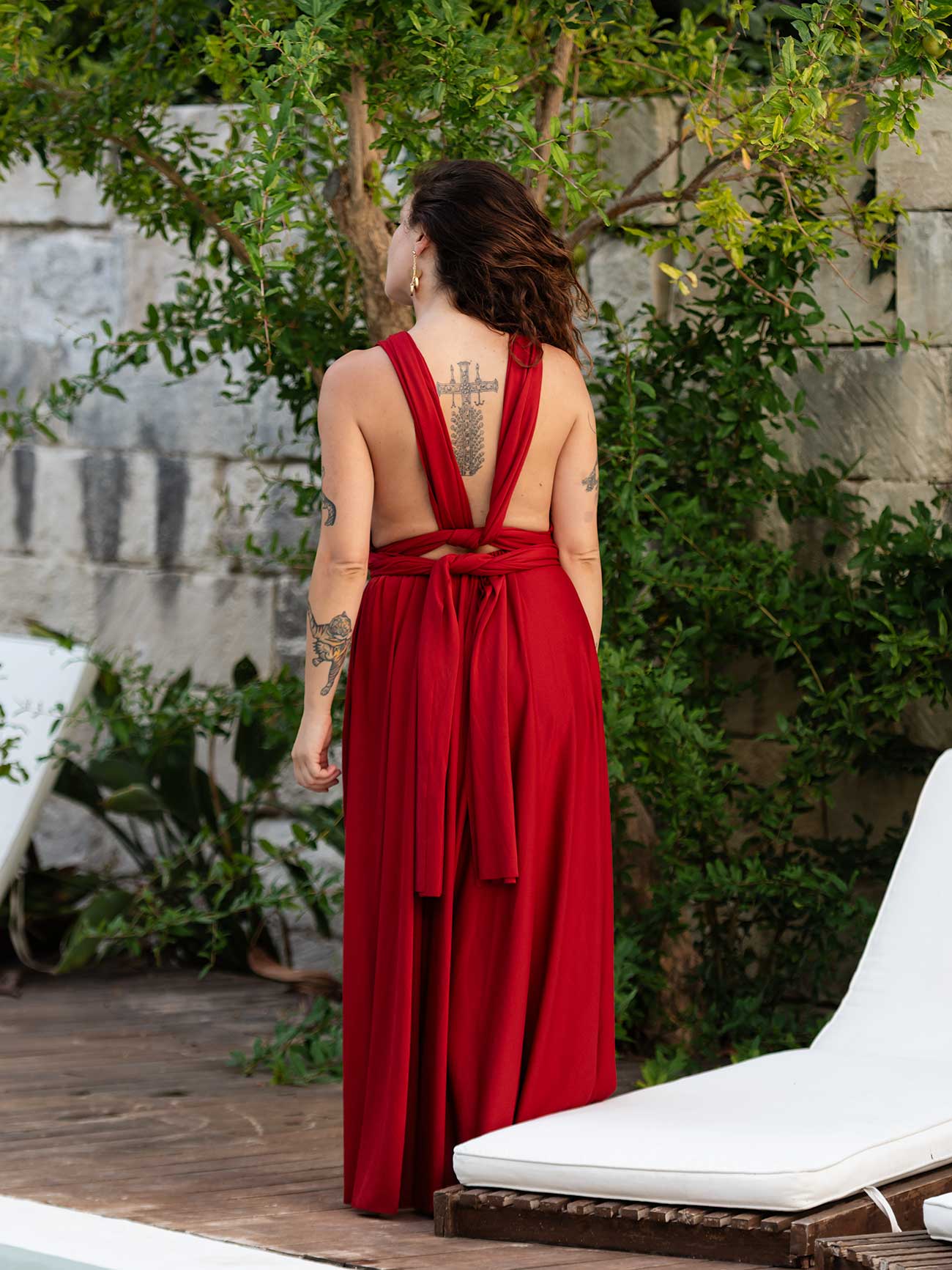 Vestido Convertible Largo Aurora Silk