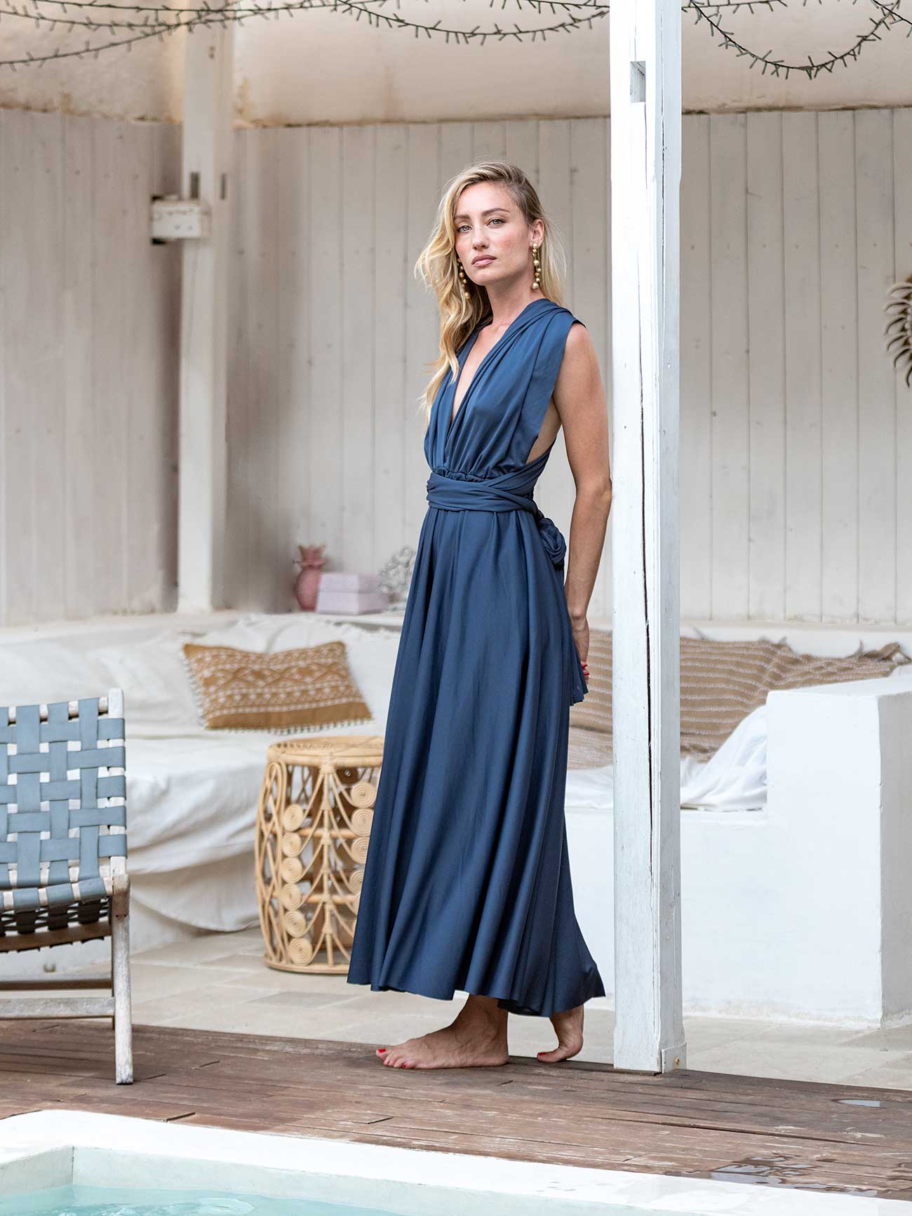Vestido Convertible Largo Aurora Silk