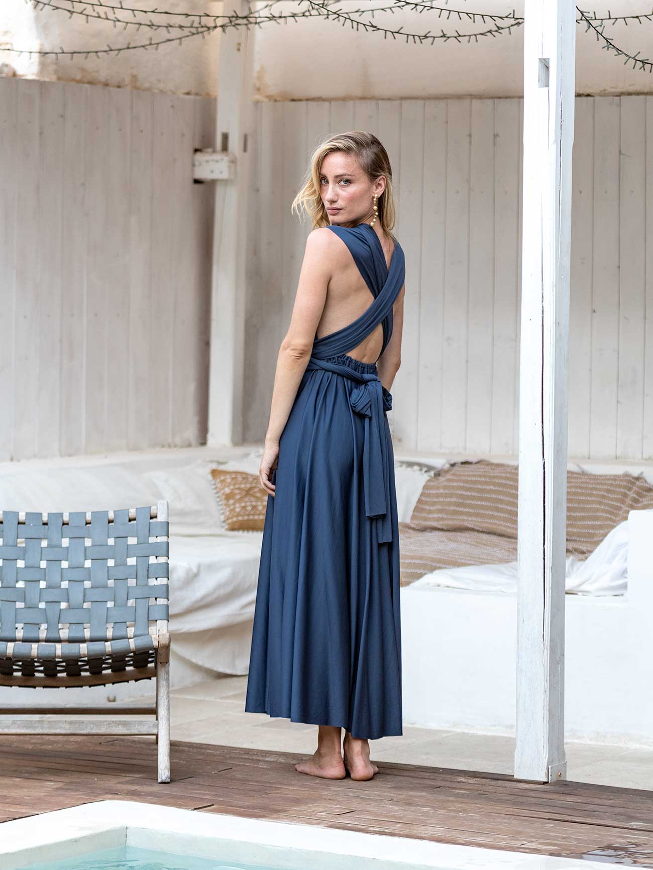 Vestido Convertible Largo Aurora Silk