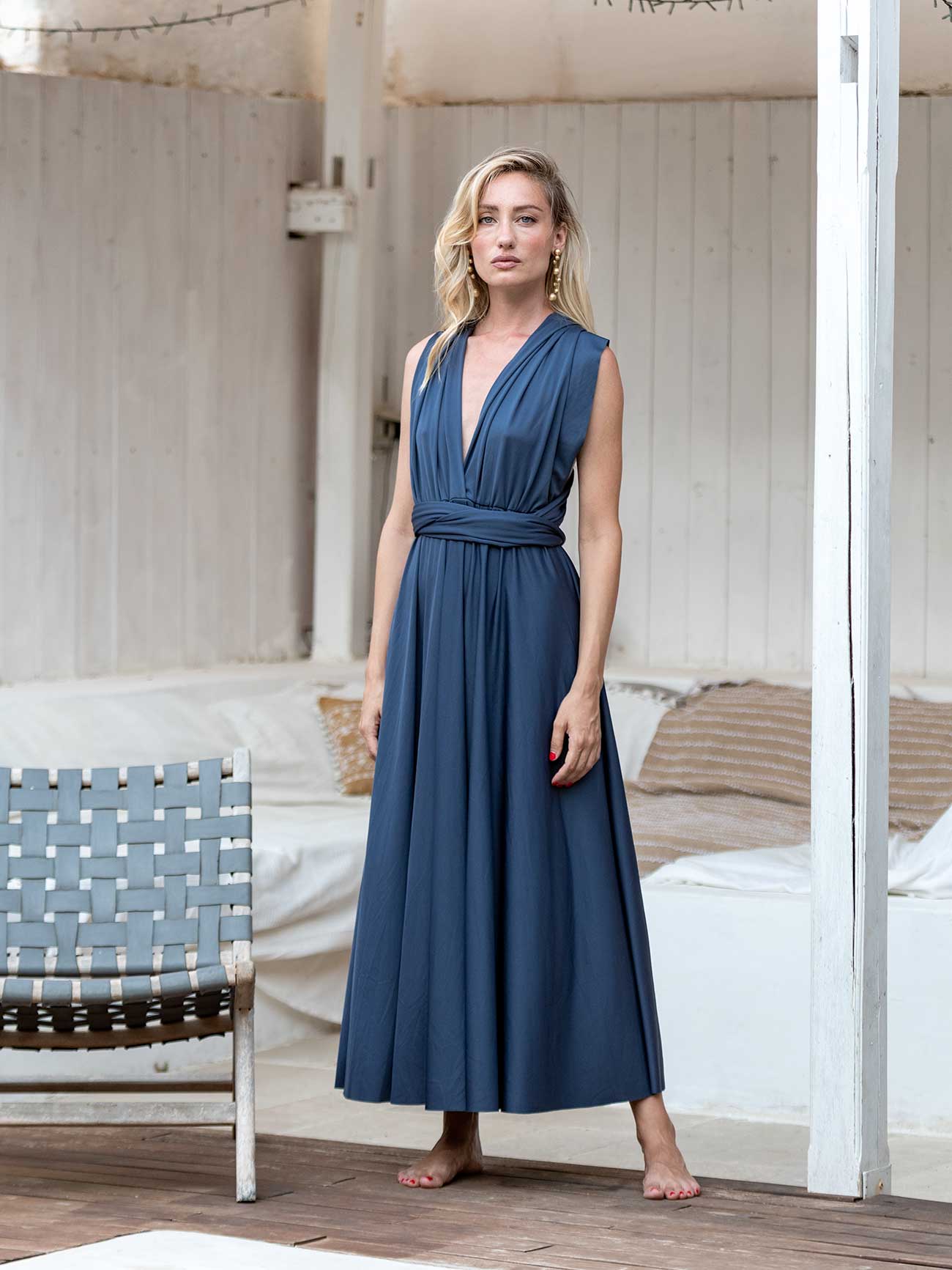 Vestido Convertible Largo Aurora Silk